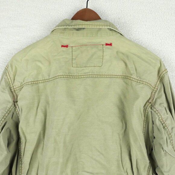 Gap  Utility Jacket Womens Extra Large Green Outdoor Pockets Button Up C… - Picture 6 of 10